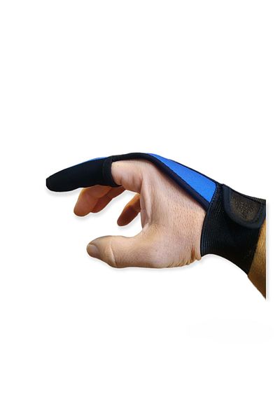 Oskar Blue Neoprene Finger Fishing Gloves