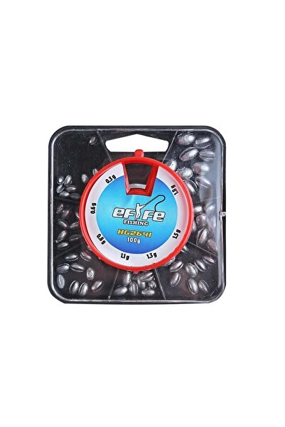 EFFE Sıkma Kutu Kurşun Seti 100gr Yuvarlak hg2641