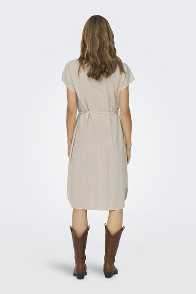 ONLY فستان ONLTIZANA NERI COTTON س/س مَنسوج NOOS 15320260 حجر