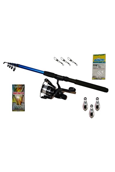 Avcı KIYI BALIKÇILIĞI İÇİN KAMIŞ MAKİNE FULL OLTA SETİ 6