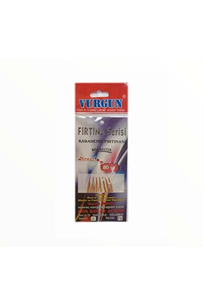 VURGUN 80gr 7 iğneli Turuncu Renkli Organze Çapari