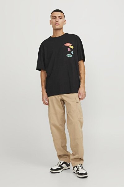 Jack & Jones Jordecal Tee Ss Crew Neck Tg Ln