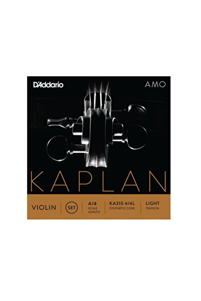 KA310 4/4L Light Kaplan Amo Set Keman Teli