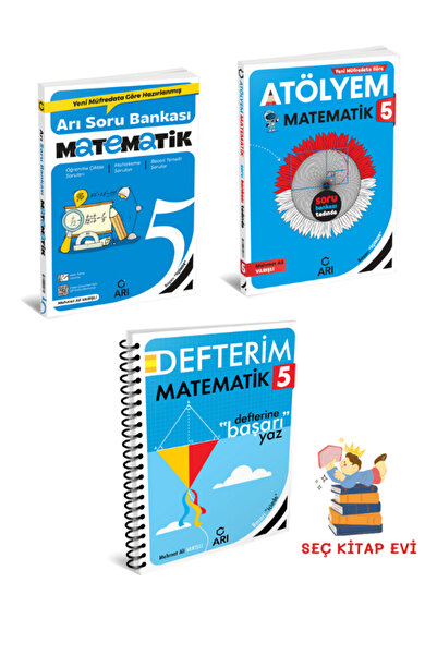 Arı Yayıncılık ARI YAYINCILIK 5. Sınıf Matematik Arı Soru Bankası-5. Sınıf Ma...