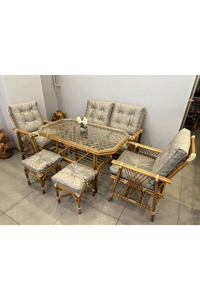 Çetinkaya Bambu Bahçe Mobilyası