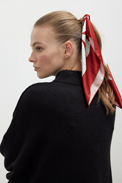 Manuka PATTERNED SATIN SCARF MIA