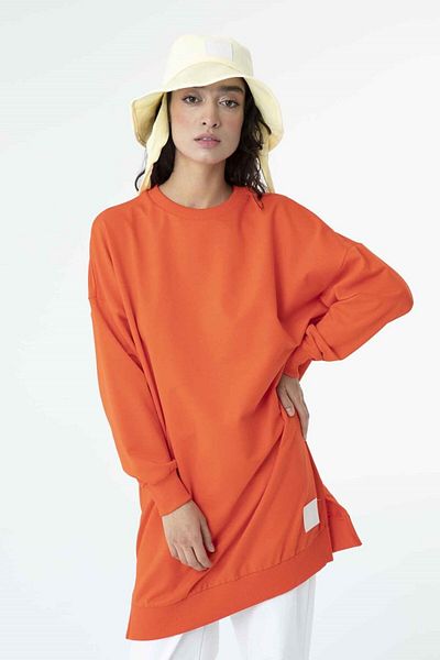 Puane Φούτερ Basic Tunik από ύφασμα με δύο κλωστές