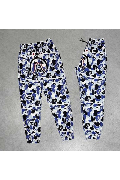 AXXAN Pubg Bape X Shark унисекс сив спортен панталон