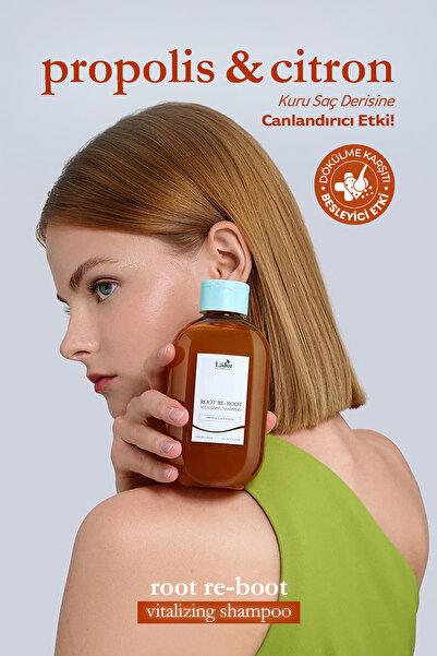 Lador Dökülme Karşıtı Yoğun Nemlendirici Saç Bakım Şampuan Root Re-boot Propolis Citron