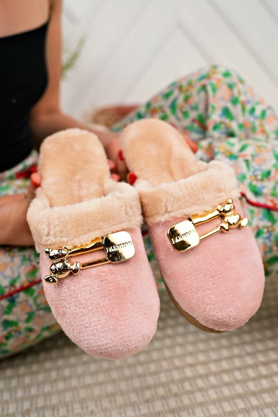 Modafırsat Γυναικείες χειμερινές παντόφλες - Πακέτο 3 Guest Dowry Bundle Νυφικές καθημερινές παντόφλες εσωτερικού χώρου