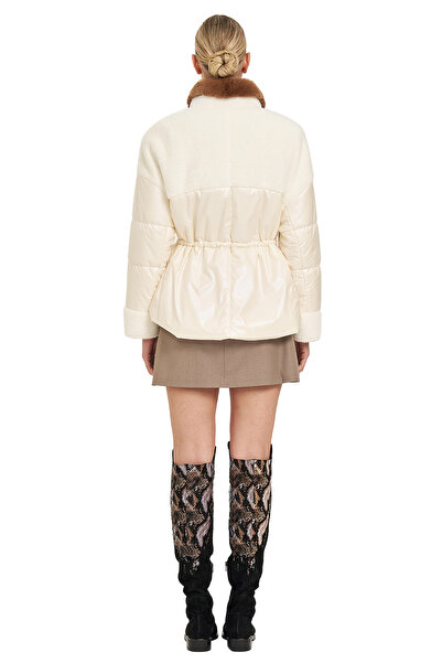 UTOPIAN Beli Lastikli Dik Yaka Mont
