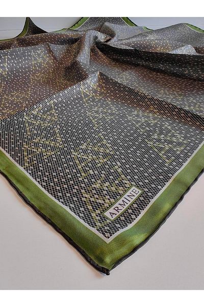 Armine TWILL Μεταξωτό Φουλάρι 2025 Kiş Season - 9228D02-52