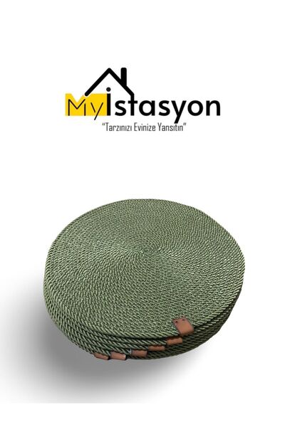 myistasyon "tarzınızı evinize yansıtın" 6 Adet Kordon İp Jüt Supla / Amerikan...