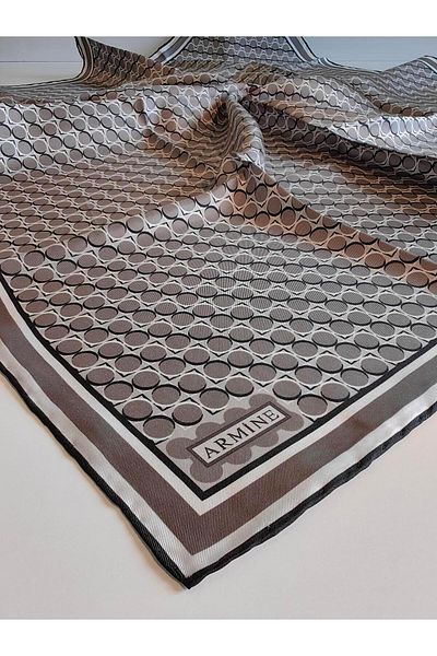 Armine ARMINE Twill μεταξωτό κασκόλ - 2025 Kiş Sezon 9226D02-81