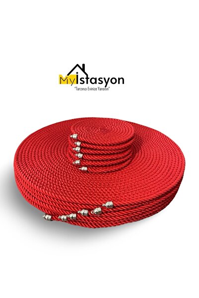 myistasyon "tarzınızı evinize yansıtın" Hasır Amerikan Servisi Supla Örme Bam...