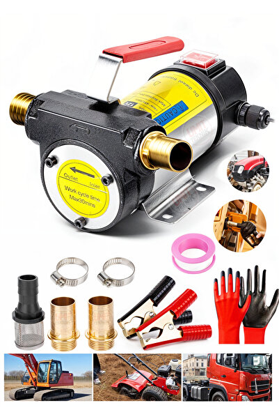 PROXTECH Premium 12v Aküden Turbo 2X Kendinden Emişli Yakıt Sıvı Yağ Mazot Ak...