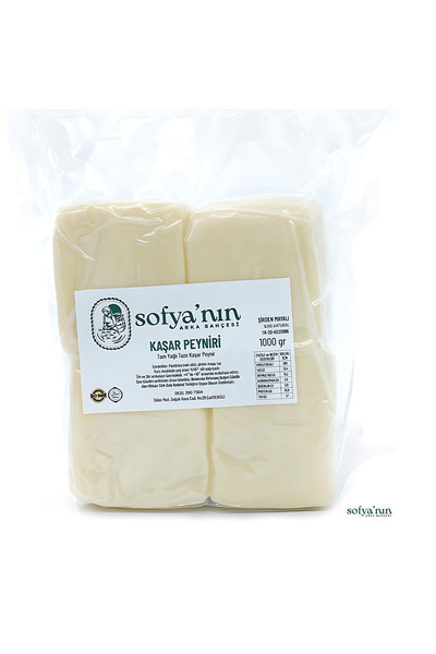 Sofyanın Arka Bahçesi Şirden Mayalı Dilimli Kaşar Peyniri 500gr