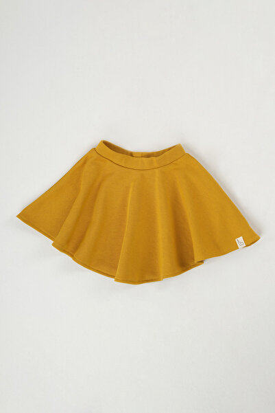 Mioma Kids Kloş Etek Hardal