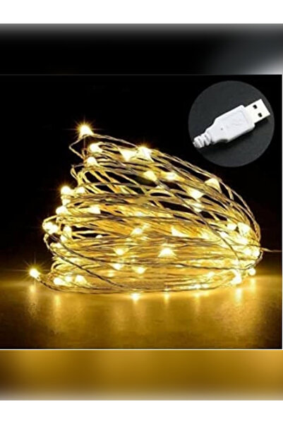 rkm store 10 Metre Gün Işığı USB Peri Led – Dekoratif Şerit Aydınlatma | Çok Amaçlı Süsleme Işığı