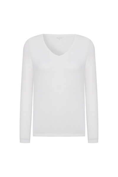 Mudo V-Neck Long Sleeve T-Shirt