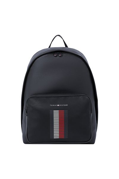 Tommy Hilfiger Μπλε Navy 28x45x16 cm Σακίδιο πλάτης για άνδρες TH FOUNDATION PQUE BACKPACK