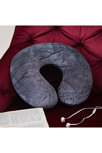 Home Box Comfort Memory Foam Neck Pillow - 30x30 cm