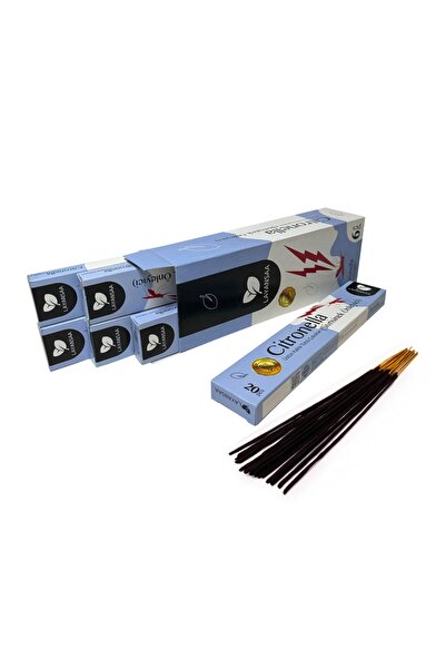 20 Pieces of Stick Incense with Citronella Fragrance