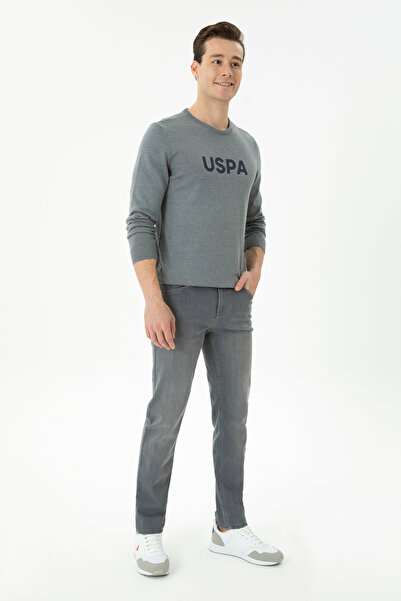 U.S. Polo Assn. Men's Gray Jean Trousers 50275917 -Vr024