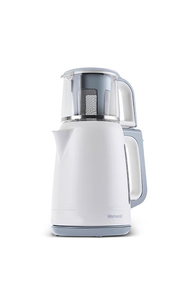 HOMEND Royaltea 1756H White Plastic Tea Maker