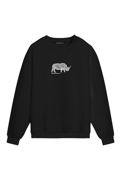 Mounte Bianca Унисекс суитшърт Rhino - Regular