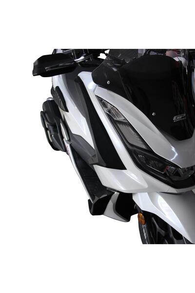 GP KOMPOZİT Honda PCX 125 / 150 2021-2024 Uyumlu Üst Bacak Koruma Siyah