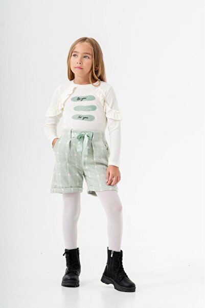 Minigimin Cicileri Moj mališan: Cicileri šorts sa volanima Karirano - kombina...