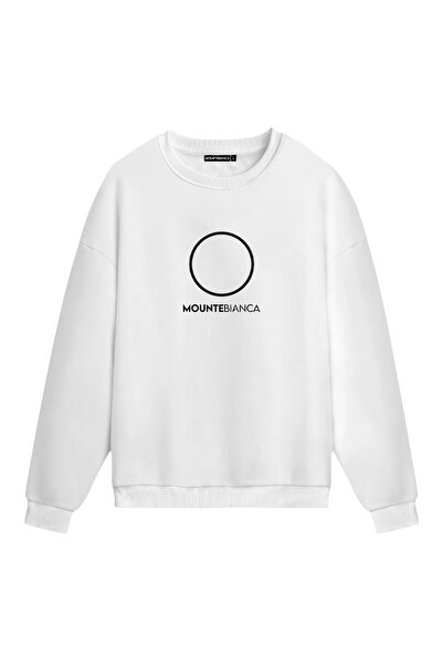 Mounte Bianca Unisex okrugla - obična majica sa kapuljačom