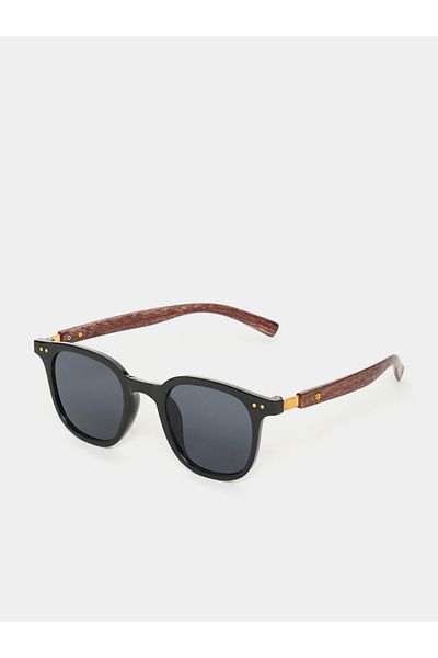 Styli Plain Aviator Sunglasses