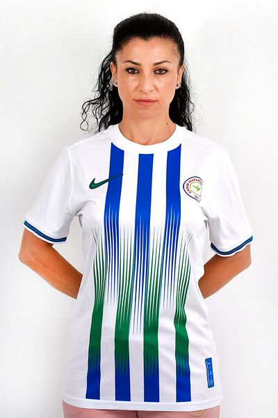 Nike Women's White Barred Jersey - No Ads