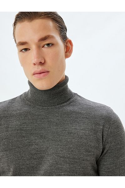 Koton Rollkragenpullover – Basic, lange Ärmel