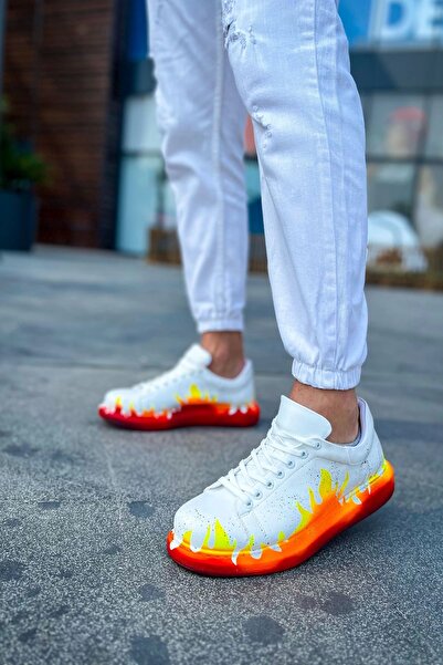 Chekich Cbt Pittura Erkek Ayakkabısı 535 Kırmızı Alev