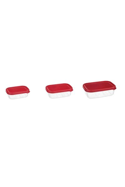 Mu Art 3-Piece Storage Container 800 ml - 1.3 Lt - 2.3 Lt. Royaleks-Bnm-0537