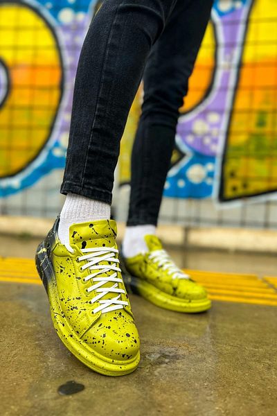 Chekich Cbt Pittura Erkek Ayakkabısı 546 Yeşil Siyah Splush