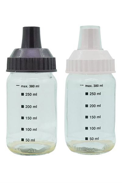 Rasanet 370 Cc Glass Salt and Pepper Shakers 1 Piece Royaleks-Emn3425