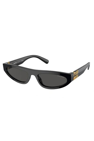 Miu Miu 56-19 Model Women's Sunglasses - 07zs 1ab5s0