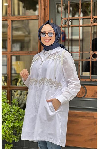 FUAT GÜRSEN Fuat Gürşen Ecru Vest 1505