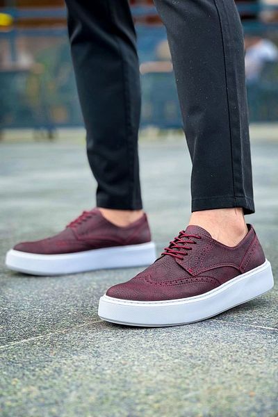 TB Terzi Bey Tb149 Cbt Changer over Men's Shoes Claret Red