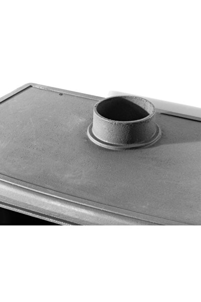 ReHome Tek Camlı Döküm Şömine Soba | Şömineli Odun Sobası