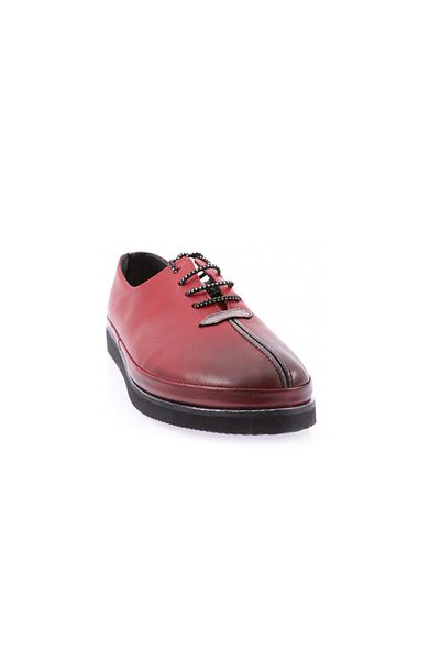 DGN 095 Women's Thick Sole Laced Comfort Shoes