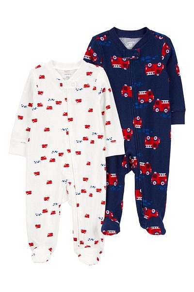 Carter's Baby Boy 2 Piece Rompers Set