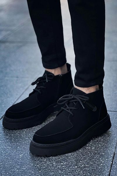 Chekich Sst Bryggen Black Men's Boots