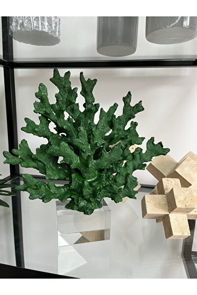 7SEPCOLLECTİON YEŞİL MERCAN OBJE