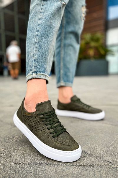TB Terzi Bey Tb015 Cbt First Edition Men's Shoes Khaki
