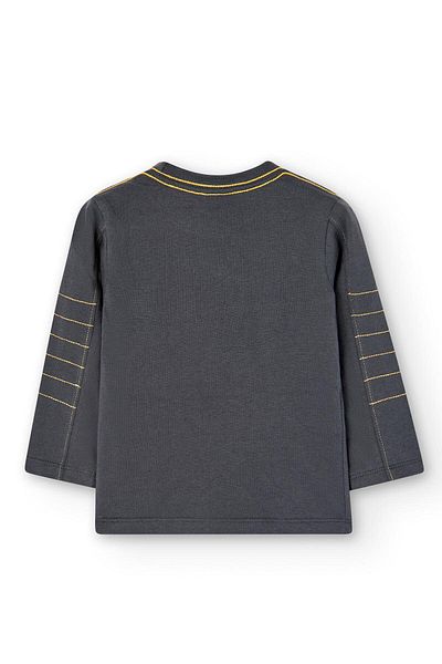 Boboli Μπλουζάκι για αγόρι Anthracite